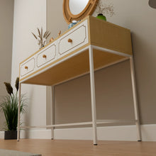 Floor Cabinet (Wooden And White)