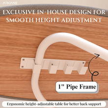 Iron Table (Grey And White)