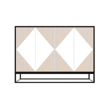 Console Table (Black And White)