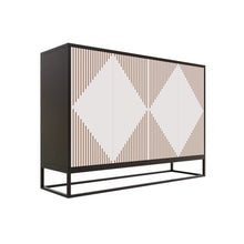 Console Table (Black And White)