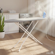 Iron Table (Grey And White)