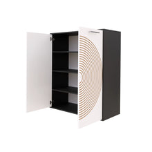 Floor Cabinet (Black & White)