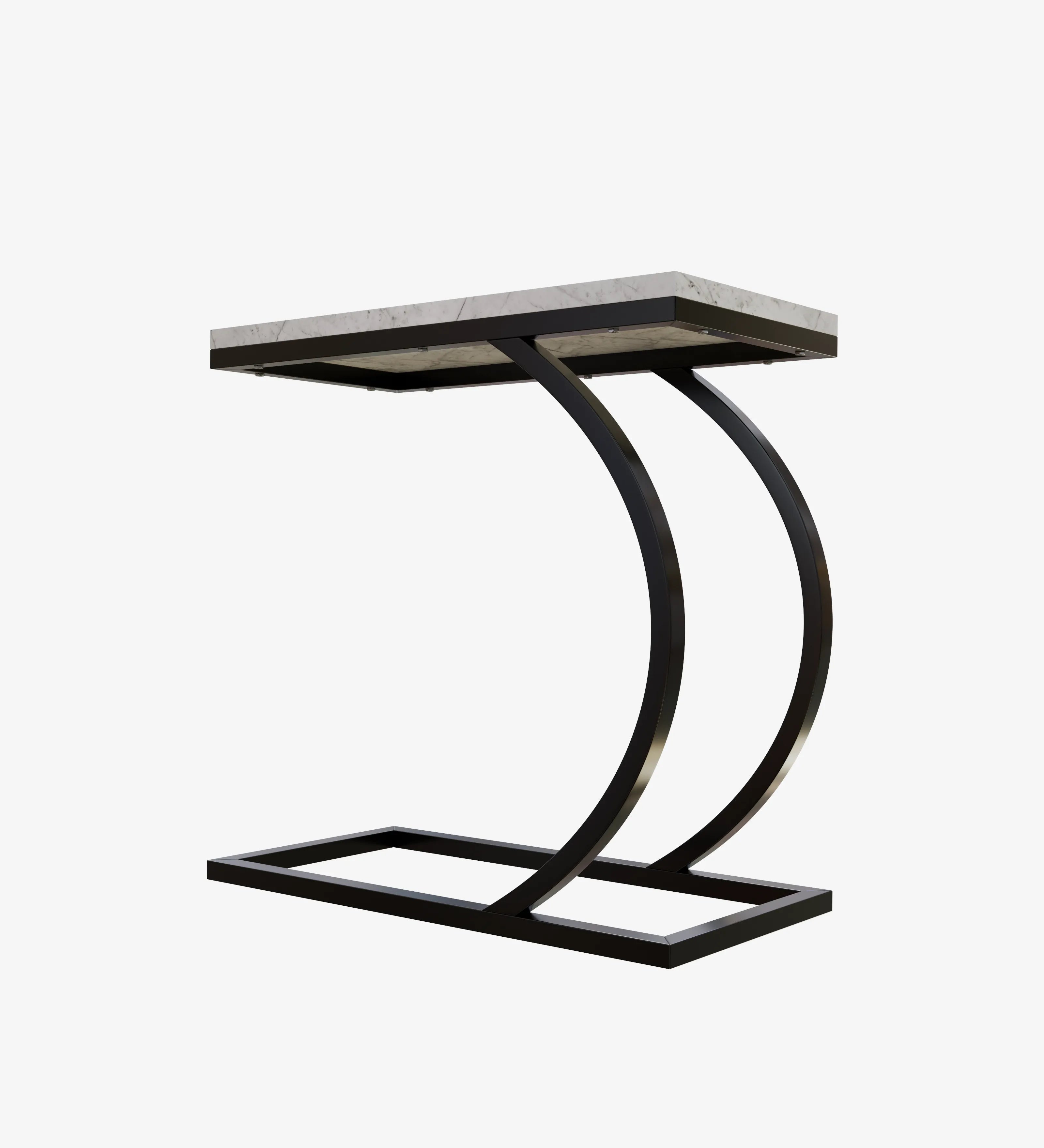 C End Table (Black & White)