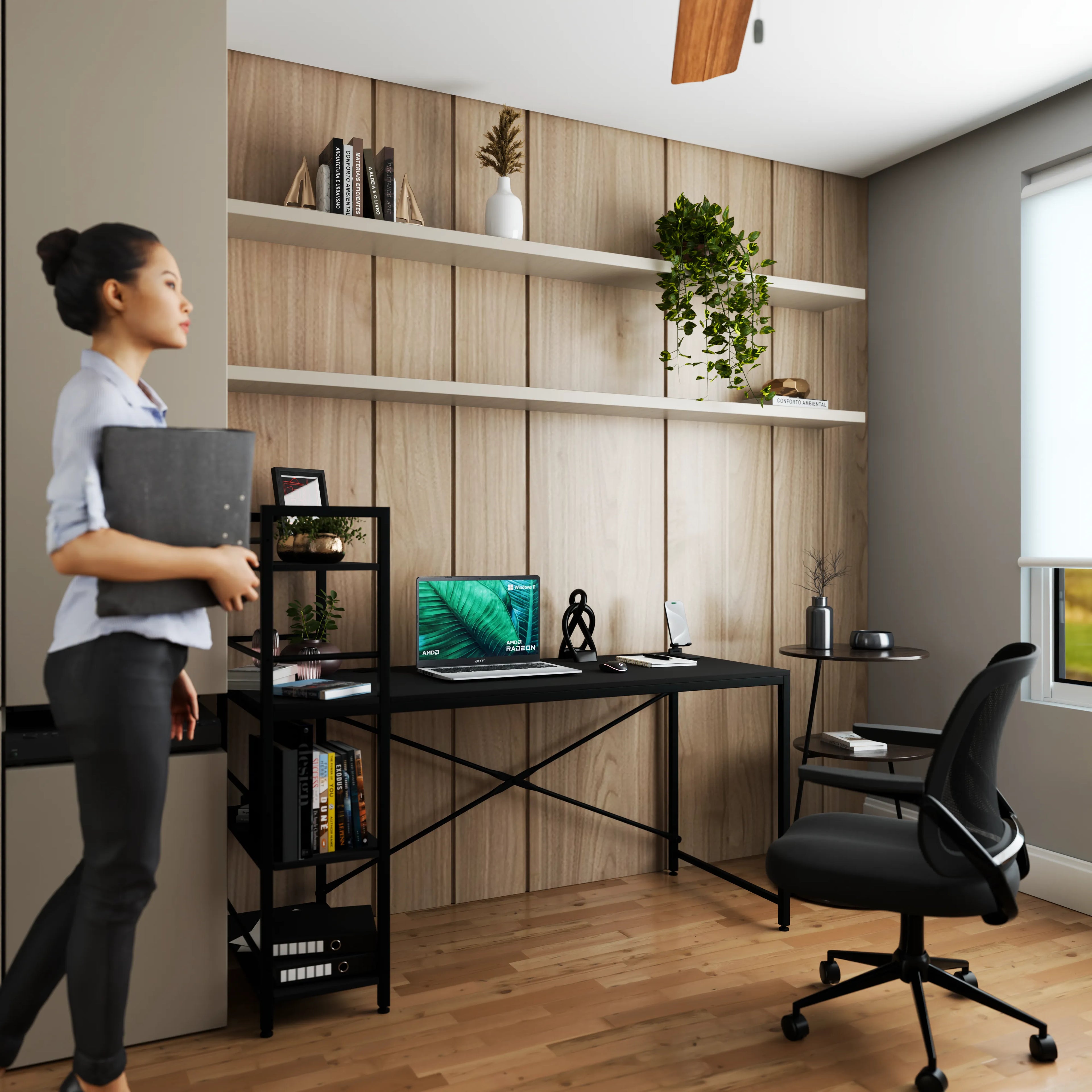 Multipurpose Table (All Black)